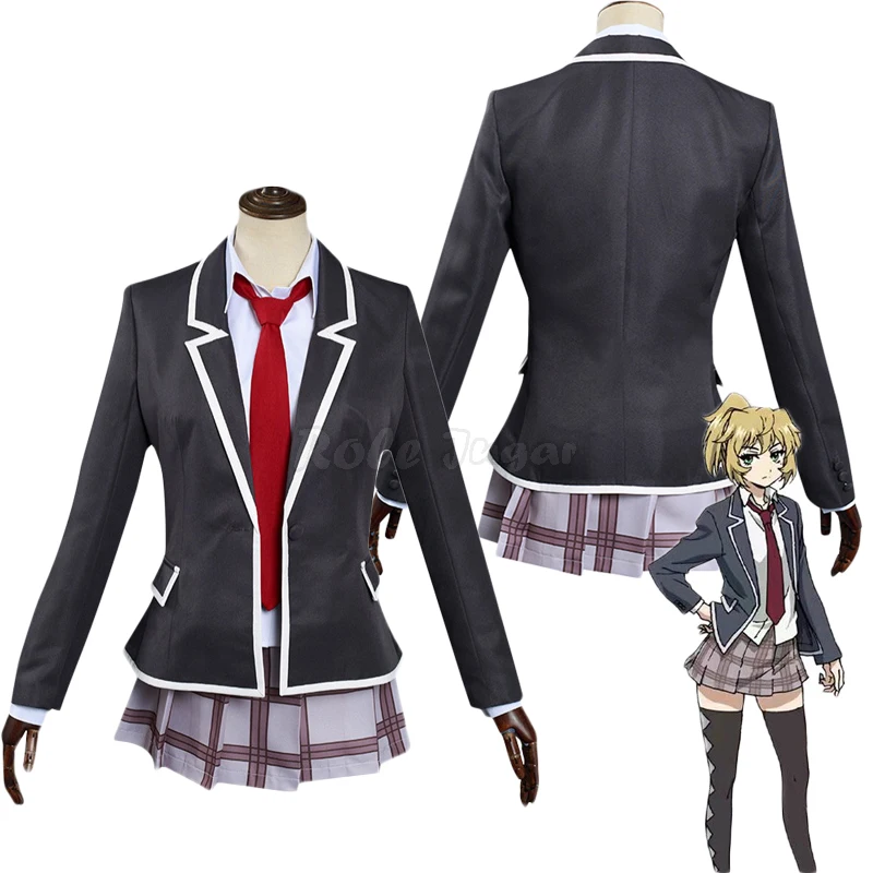 Японский аниме Tenkuu Shinpan высокая посадка косплей Mayuko Nise Униформа вечерние костюмы