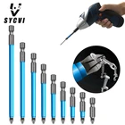 10 шт. 50 мм 90 мм 150 мм крестовые Нескользящие Сверла Набор насадок PH2 отвертка S2 сильная Магнитная насадка для шуруповерта