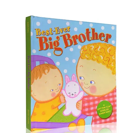 

Книга с надписью Best-Ever Big Brother Karen Katz Board Book для детей