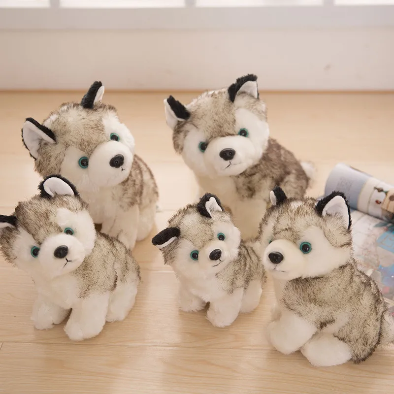 20 см Kawaii плюшевый щенок игрушки Хаски плюшевые собака чучело куклы