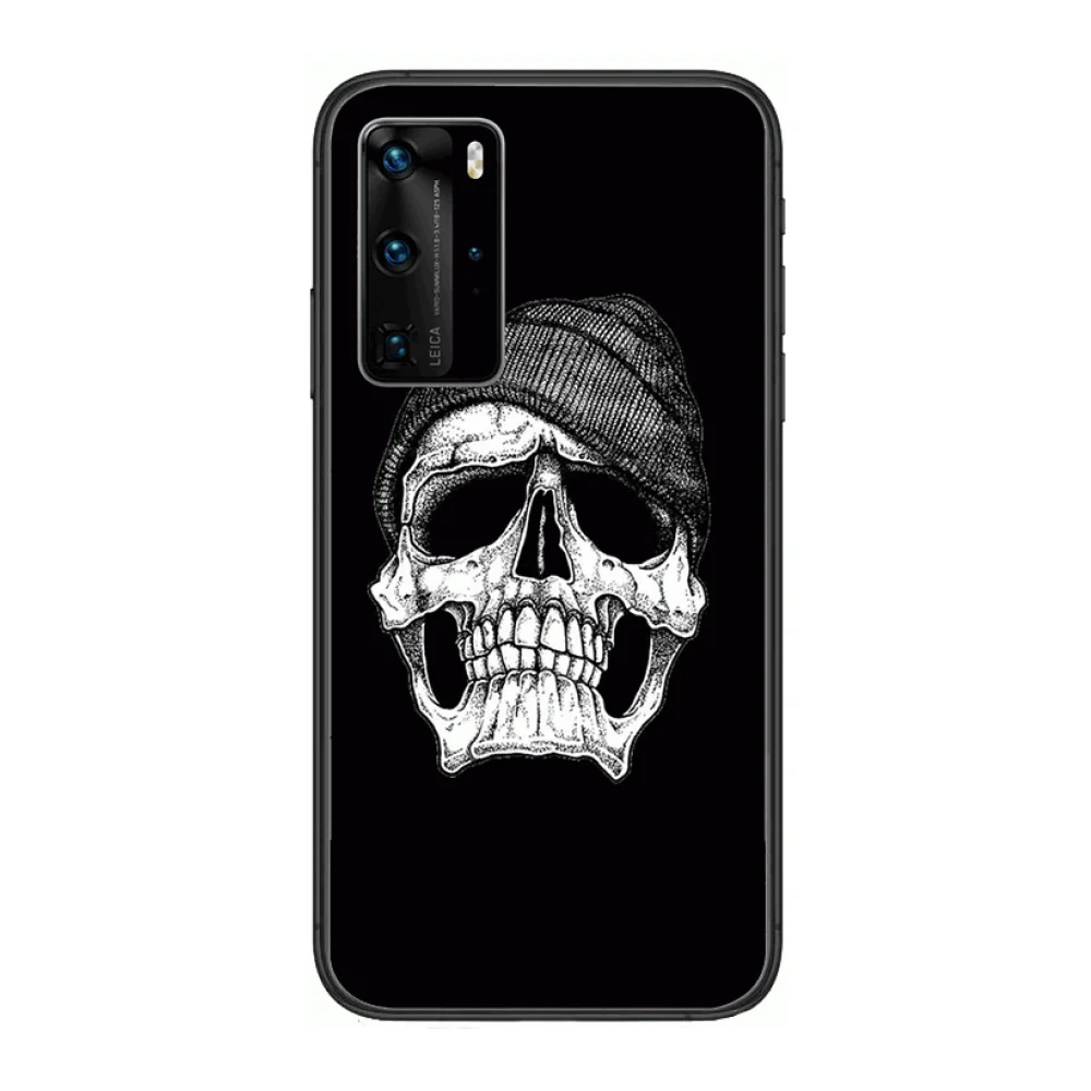 

mobilephone Cell phone Phone Case For Huawei P 40 30 20 10 Lite Smart Z Pro Black Etui Coque Painting Hoesjes comic fashion