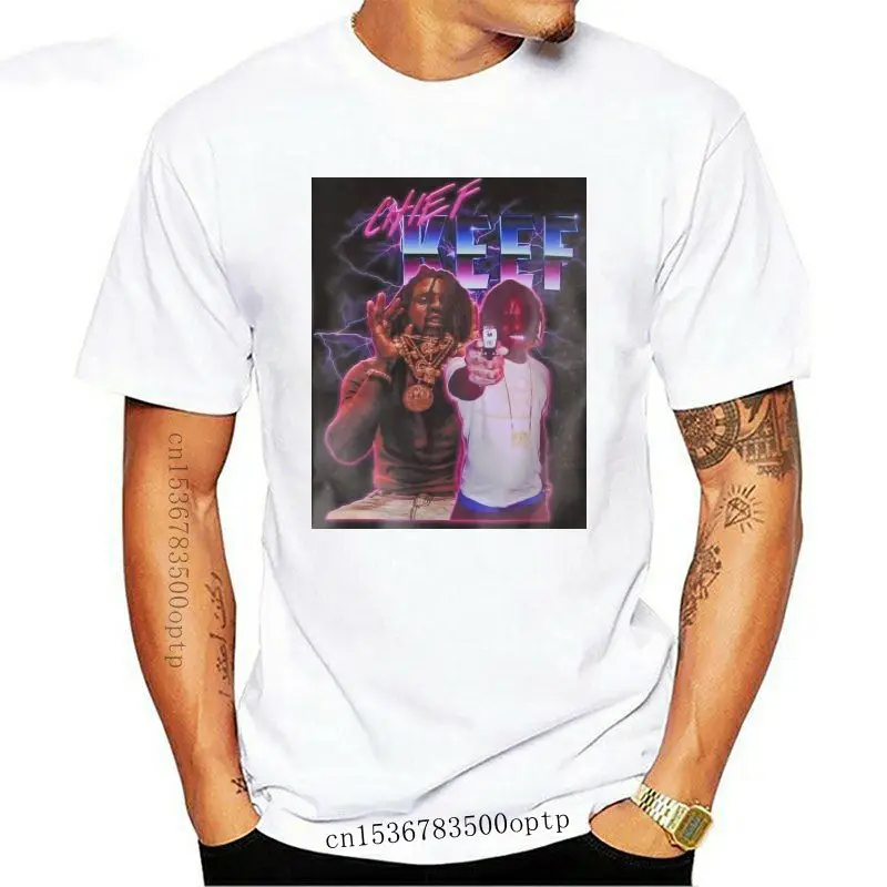

Новая футболка Chief Keef Sosa с принтом фиолетового цвета, черная ловушка в стиле хип-хоп, винтажная Удобная футболка, Повседневная футболка с кор...