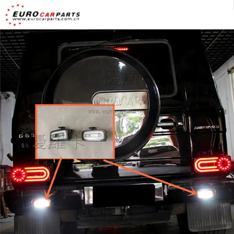 W463 задние противотуманные фары подходят для MB G CLASS g320 g400 g500 g55 g63 g65 задний бампер s