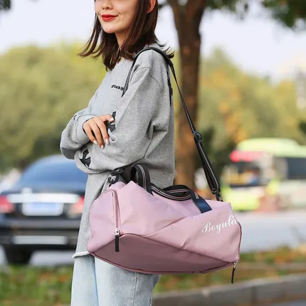 Sport Gym Bag Fitness Dry And Wet Separation Yoga Bag Waterproof Travel Shoes Handbag Women's Shoes Shoulder Bag Sports Suitcase