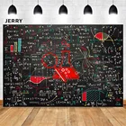 Фон для фотосъемки Avezano, классная доска, рисунок мелом, формула, декор для фотостудии