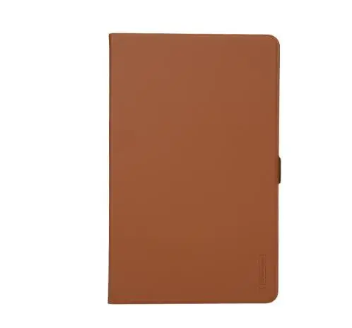 brown Модный Цветной чехол для huawei MediaPad T5 10 чехол AGS2-W09 AGS2-L09 AGS2-L03 10,1 ''планшет чехол-книжка из искусственной кожи чехол+ ручка+ защитная пленка на экран - Цвет: brown