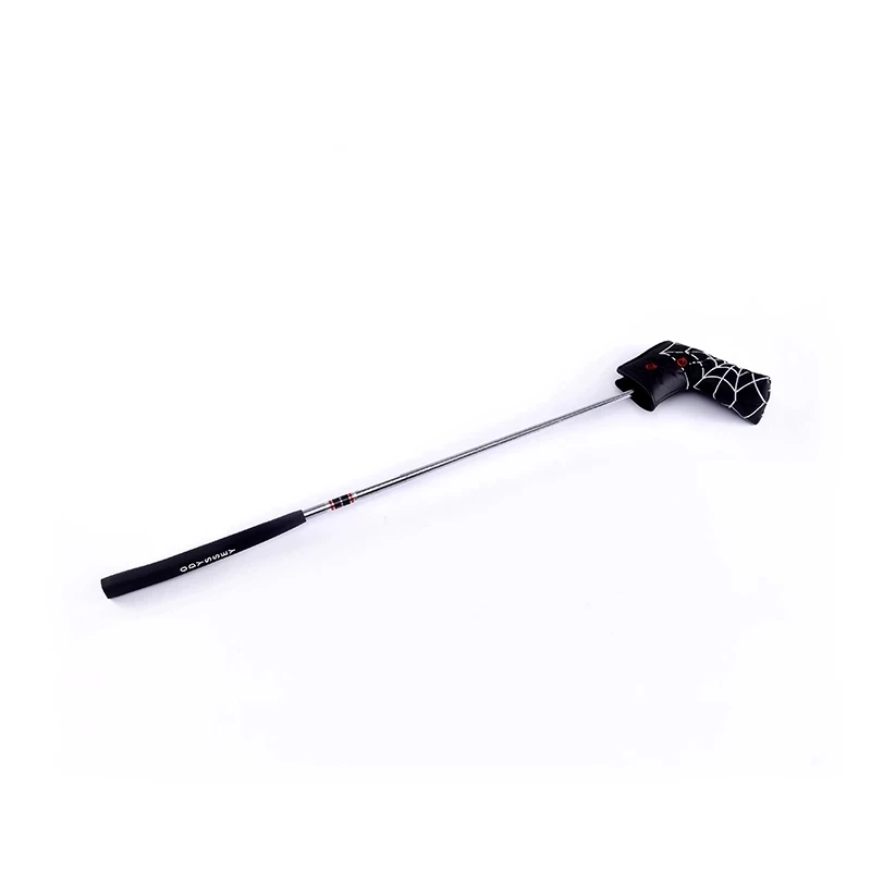 Чехол с вышивкой в виде паука из белой синтетической кожи|Головка клюшки| |