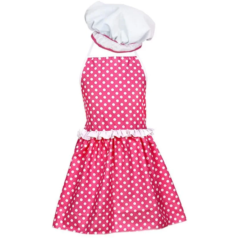 

22Pcs/Set Girl Kids Kitchen Role Play Cooking Apron Chef Hat Cake Baking Tools Toy Cooking Tool Set Play House Toy