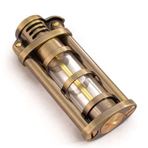 zorro gasoline kerosene lighter transparent oil bin creative windproof antique metal grinding wheel smoking accessories gadgets free global shipping