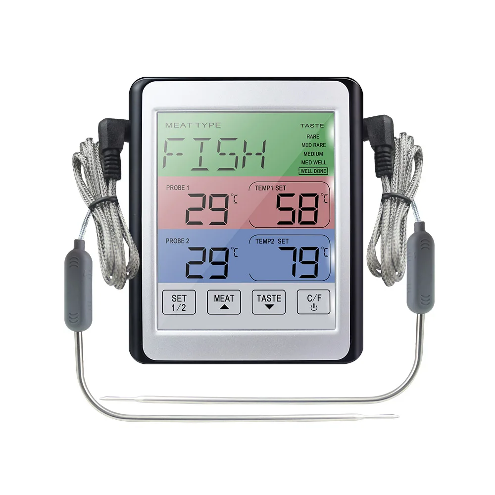 Цифровой термометр для духовки кухонный прибор измерения температуры пищи мяса