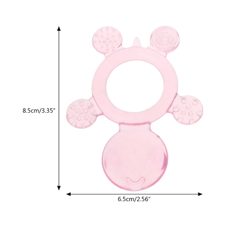

Tortoise Baby Soothing Teether BPA Free Silicone Chew Charms Baby Teething Toys