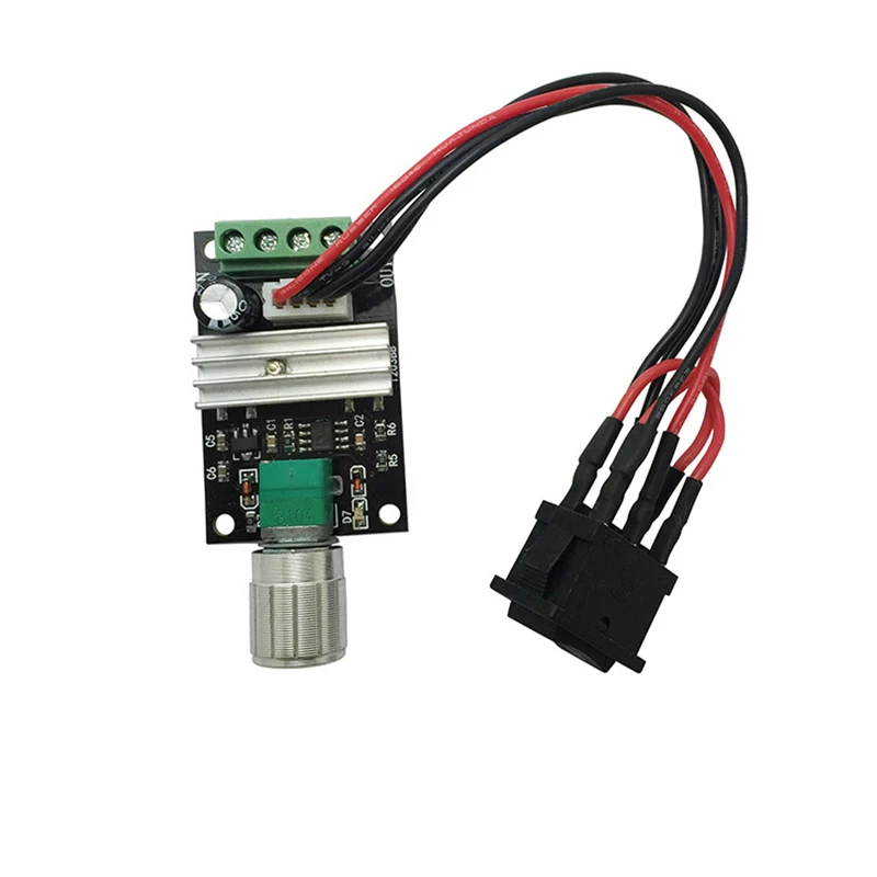 

PWM DC Motor Speed Controller Adjustable Normal-Reverse Switch Adjustable Switch
