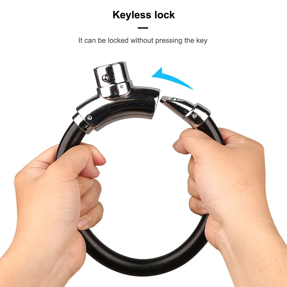 

Bicycle Ring Lock Mini Locks Chains Bike Lock Portable Bicycle Lock Anti-Theft High Security for Mountain Bike Road Bike