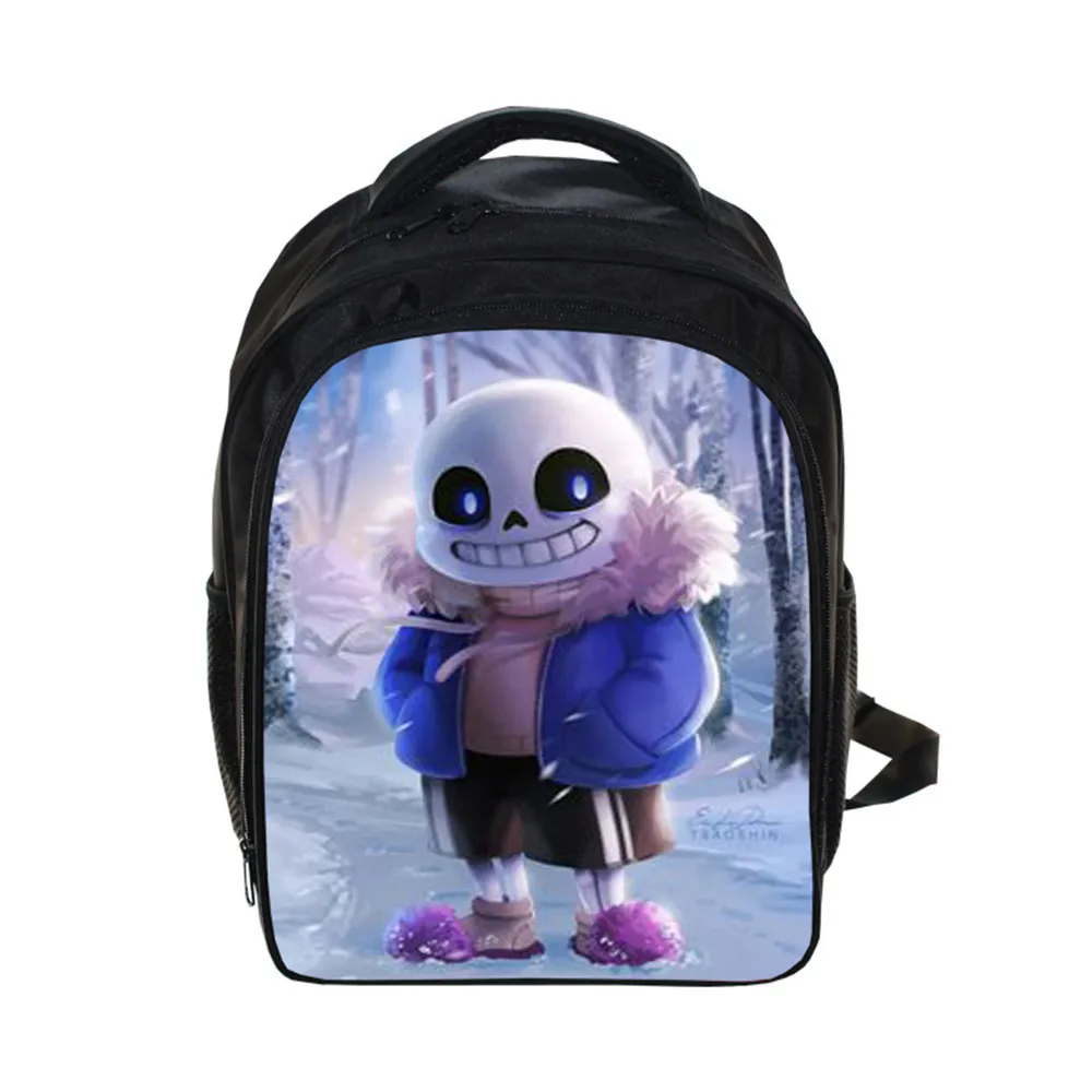 Новый рюкзак Undertale Косплей Аниме Саны и папирусы Оксфорд сумка школьная дорожные