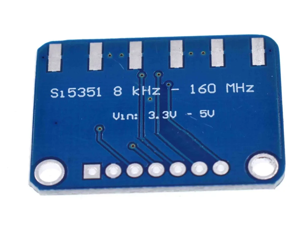 DC 3 V-5 V CJMCU-5351 Si5351A Si5351 I2C тактовый генератор коммутационная плата модуль генератор сигналов часы 8 кГц-160 МГц для Arduino