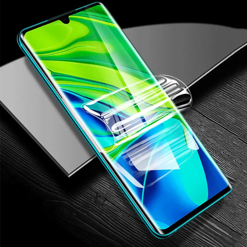 21D Передняя Мягкая Гидрогелевая пленка для Xiaomi Mi 10 Pro HD защита экрана из фольги Note
