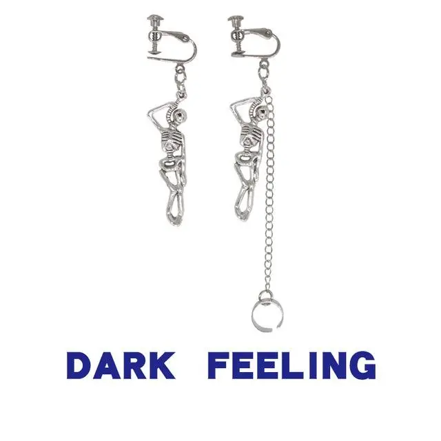 

Новинка 2021, ассиметричное висячее украшение в готическом стиле для женщин, в стиле хип-хоп