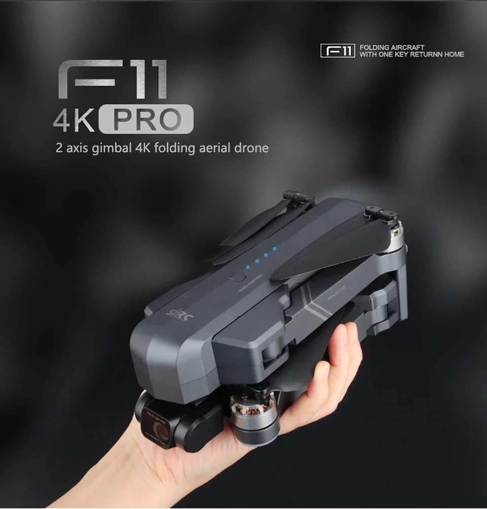 F11 PRO 4K / F11S 4K PRO HD Camera Gimbal Dron Brushless WIFI FPV GPS Foldable RC Quadcopter Drone 3KM