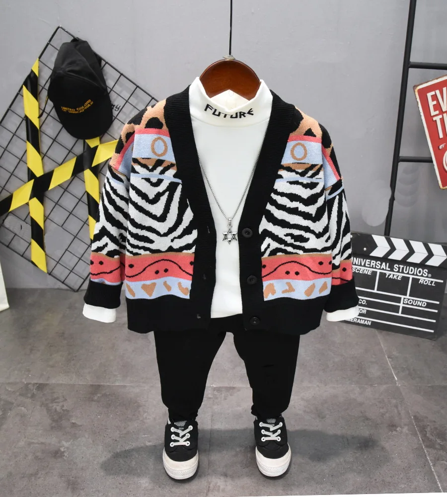 Детские футболки для мальчиков Одежда детей на весну-осень Пижама маленьких