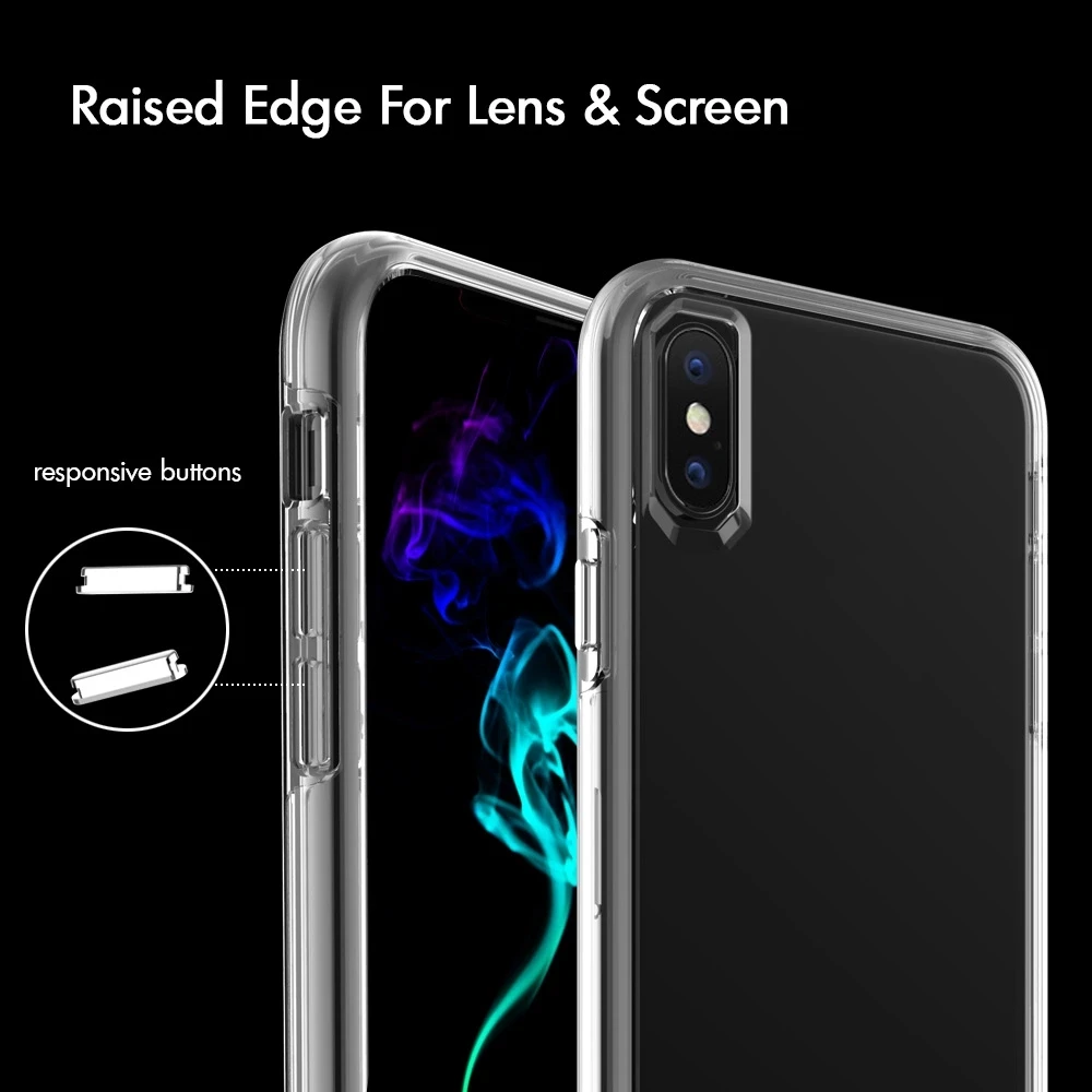 Ударопрочный чехол для iPhone 6 6s 7 8 Plus X XS XR XSMAX сверхпрочный противоударный