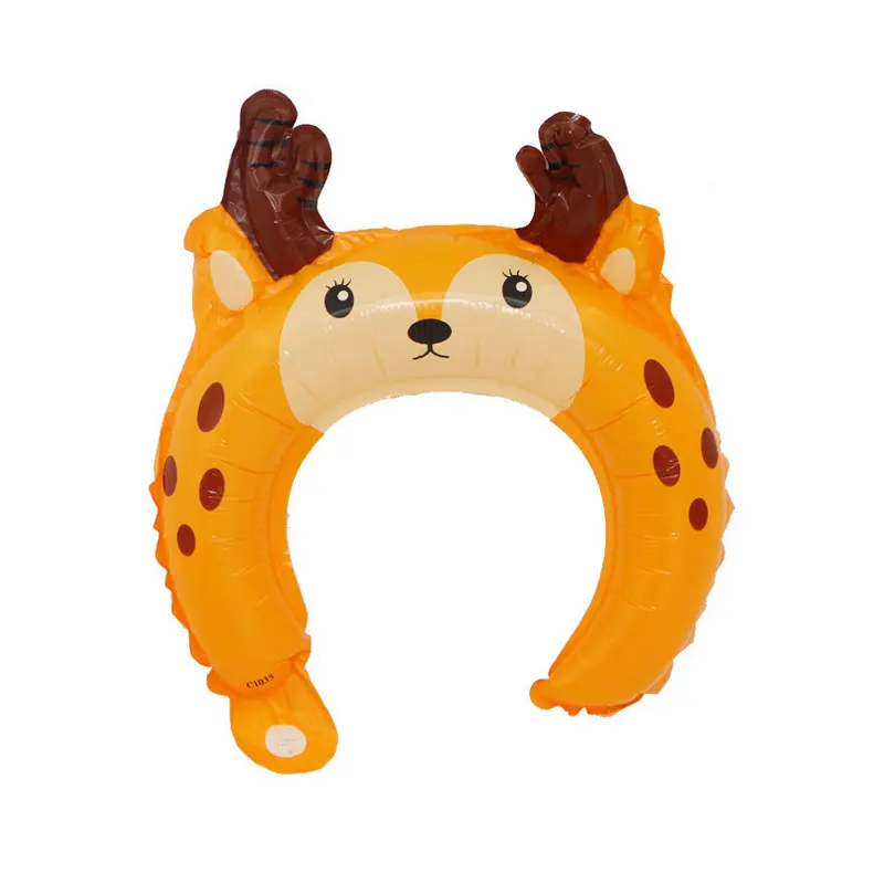 Мультяшные животные лента для волос формованные воздушные шары гелиевые