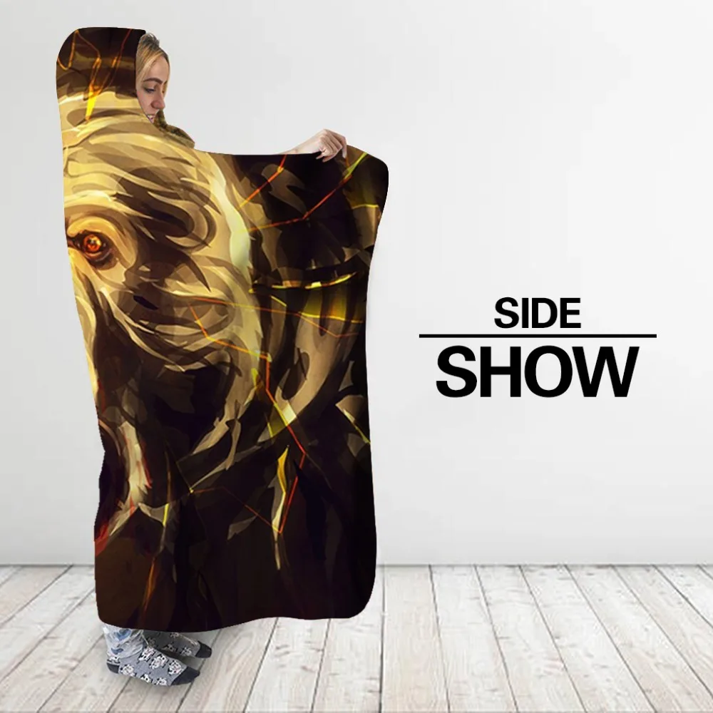 

Turtle Hooded Blanket Plush Coats Wearable Anime 2020 Tops Sell Fashion Home Boys Soft 3D Print Office Quilts Bedding Adults