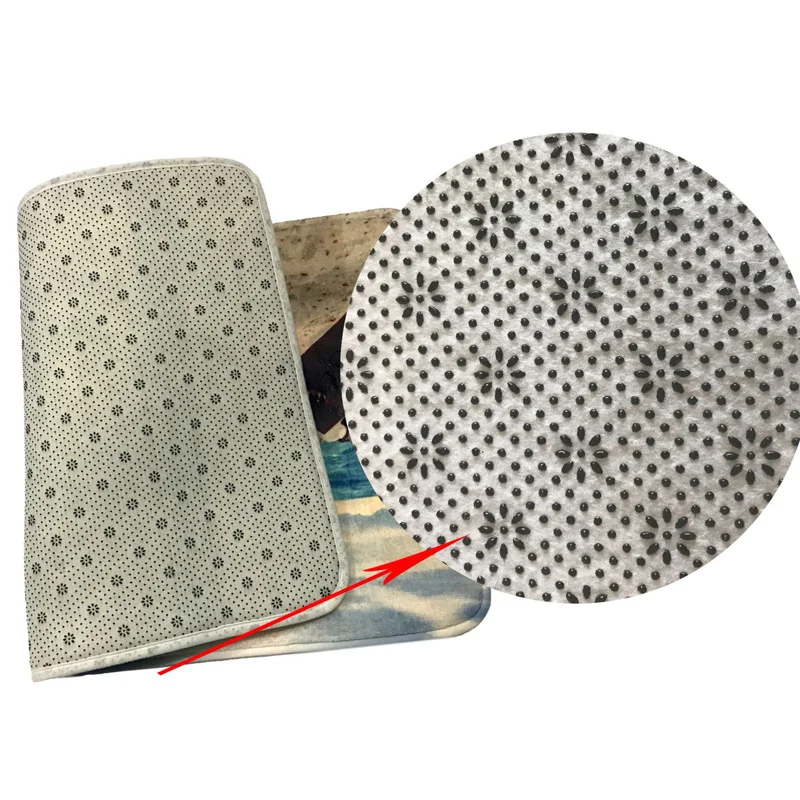 Напольный кухонный коврик утолщенный для кухни Мультяшные Коврики ванной