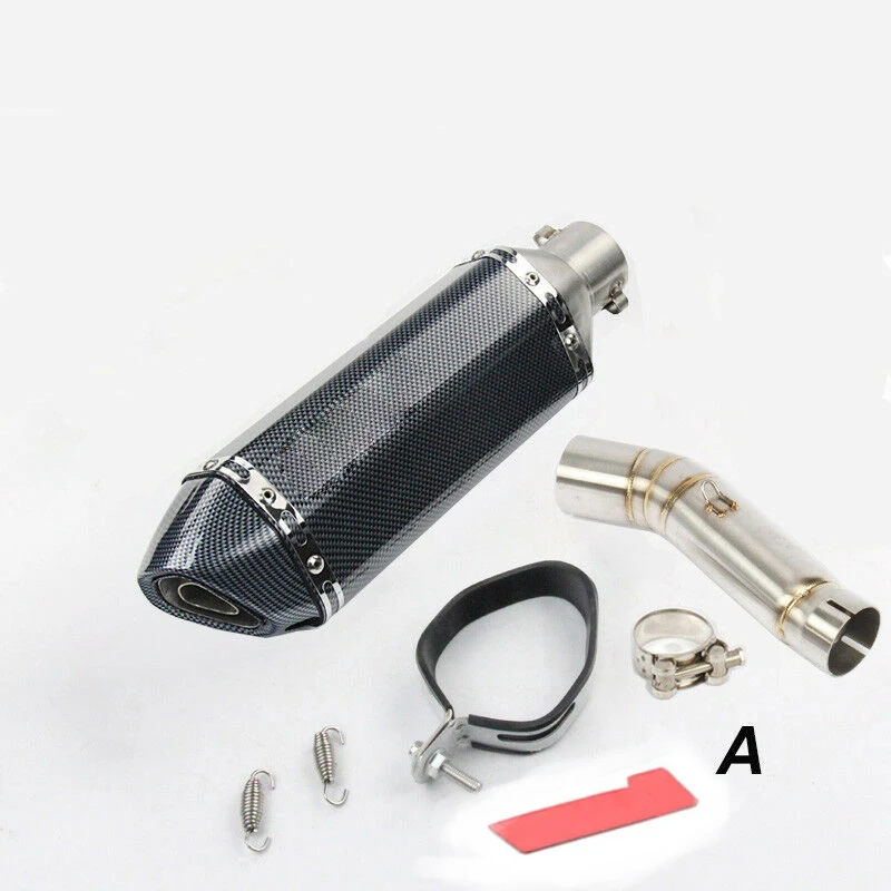 Модифицированный глушитель выхлопных газов для мотоцикла средний
