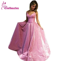 sukienka dluga wieczorowa sweetheart evening dresses long 2020 glittery sequins vestidos de fiesta robe de soiree