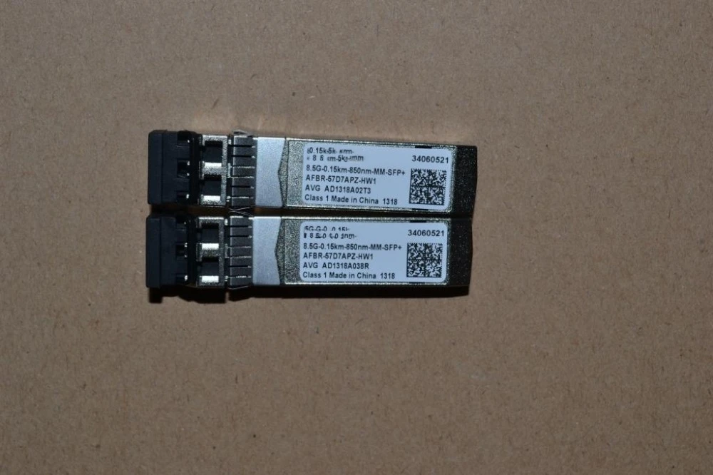 Оригинальный AFBR 57D9AMZ HW1 8 5G 0 15 KM 850NM MM SFP + 8G многомодовый модуль|module| |