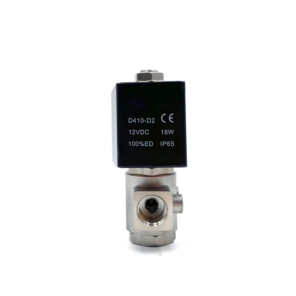 Электромагнитный клапан нормально открытый водяной 1/8 &quot1/4&quot 1/2 &quot пусковой