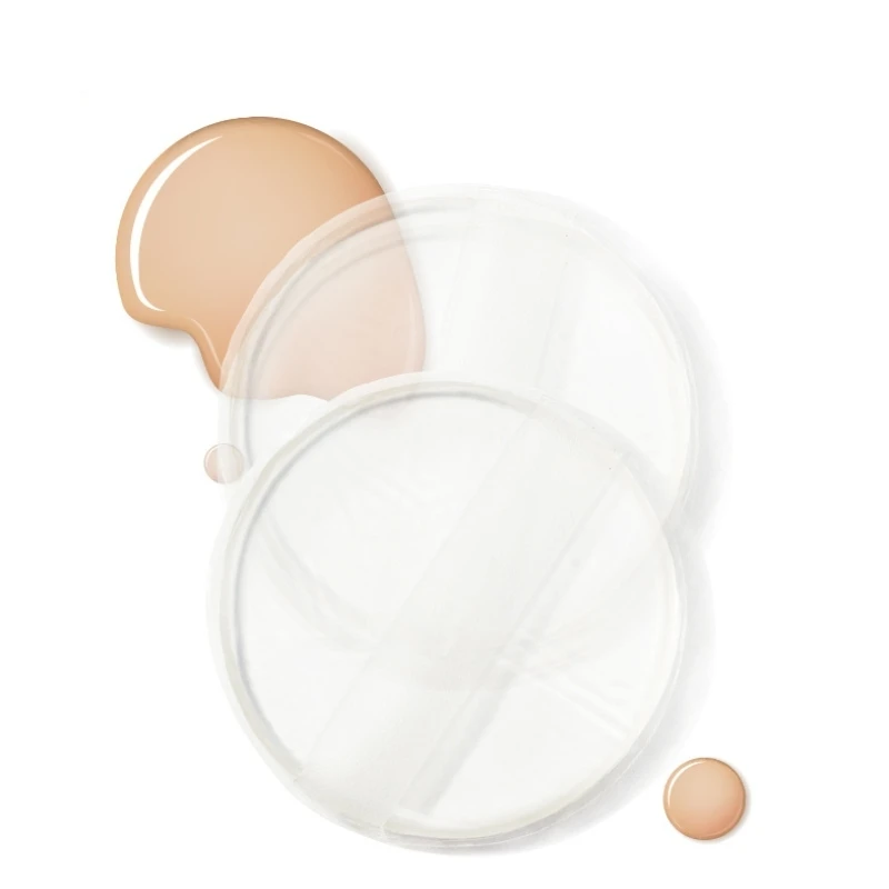 

4Pcs Round Soft Makeup Puff Silicone Gel Powder Puff Sponge For Cosmetic Face Foundation BB Cream Makeup Tool