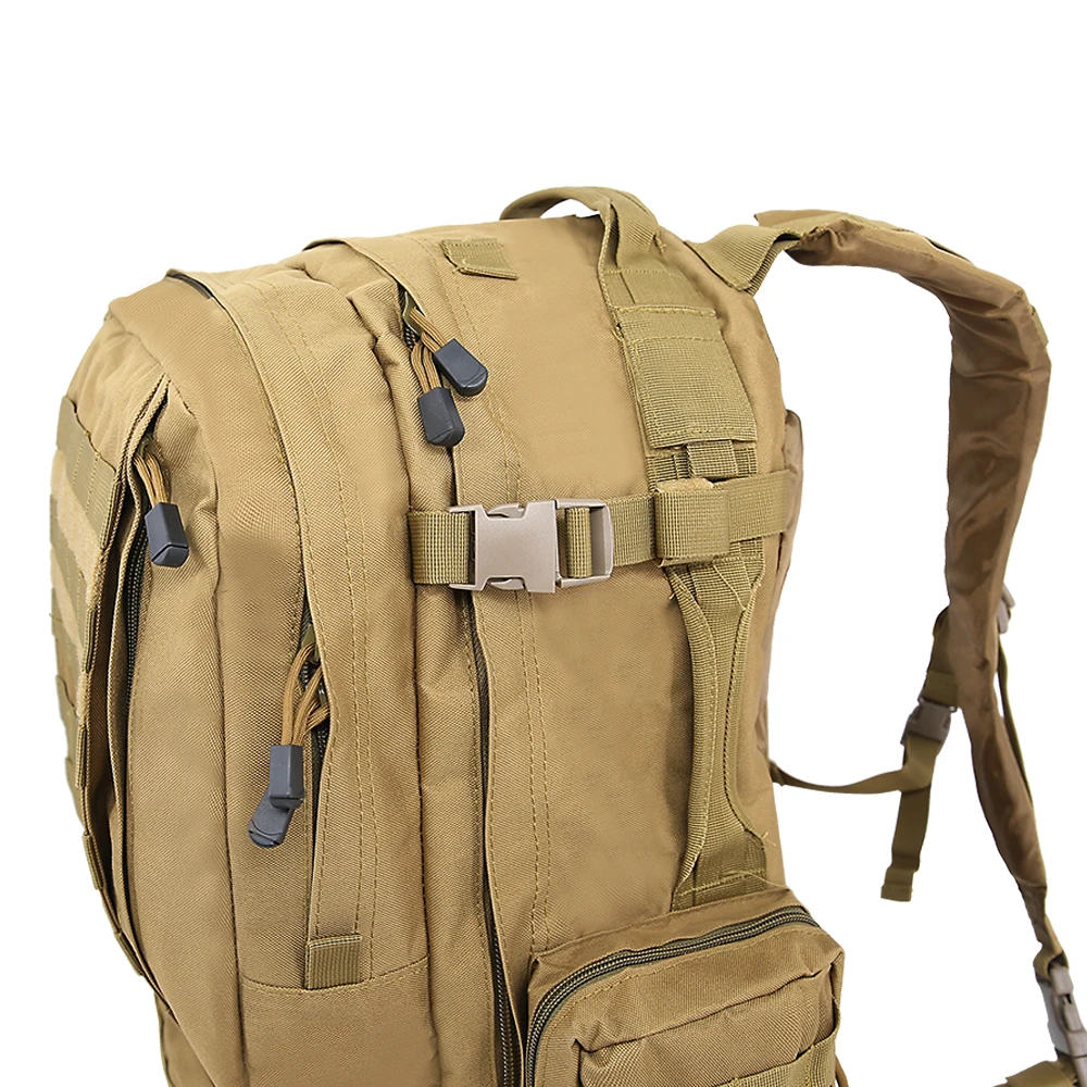 Военный тактический рюкзак на 50 л с системой Молле водонепроницаемый для