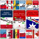 Металлический знак для гоночной машины, металлическая винтажная барная мебель, мужская пещера, Постер, винтажный Ретро Металлический Настенный декор, персонализированная пластина