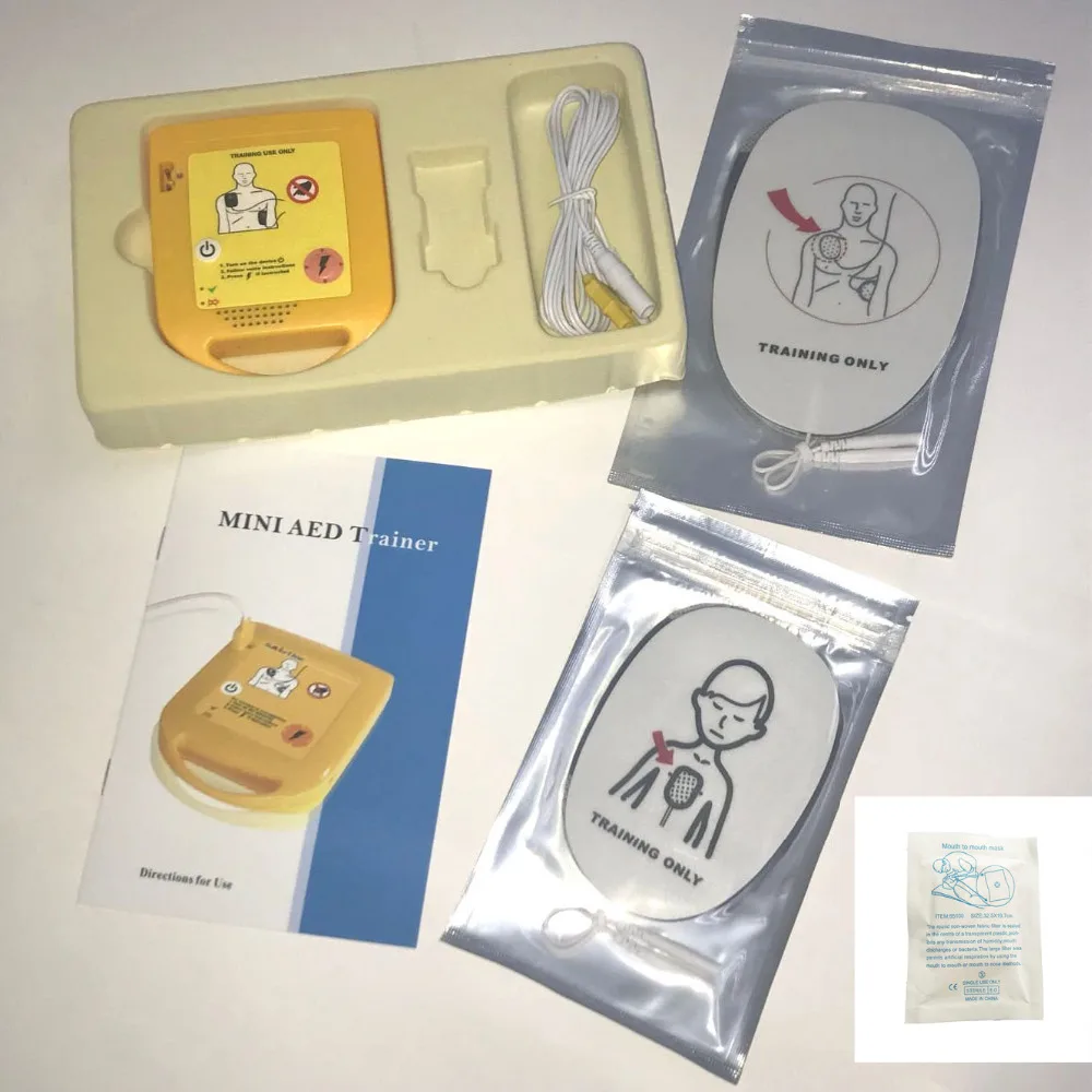 Мини-тренажер AED XFT аптечка для первой помощи Тренировочный Набор обучения на