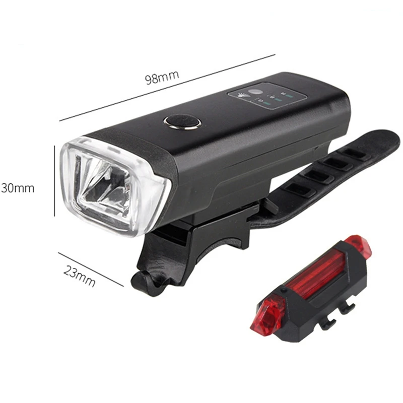

Bike Headlight Bike Tail Lights Set,Usb Rechargeable Bicycle Led Front And Back Rear Lights,Powerful Super Bright Bike Lights Fo