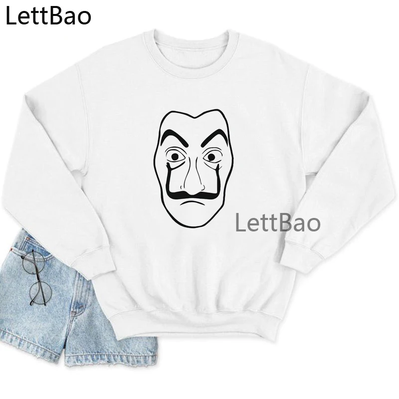 

La Casa De Papel Women Hoodies Fashion Print Hip Hop Fashion Casual Ulzzang Streetwear Casual Long Sleeve Hoodies Sweatshirts