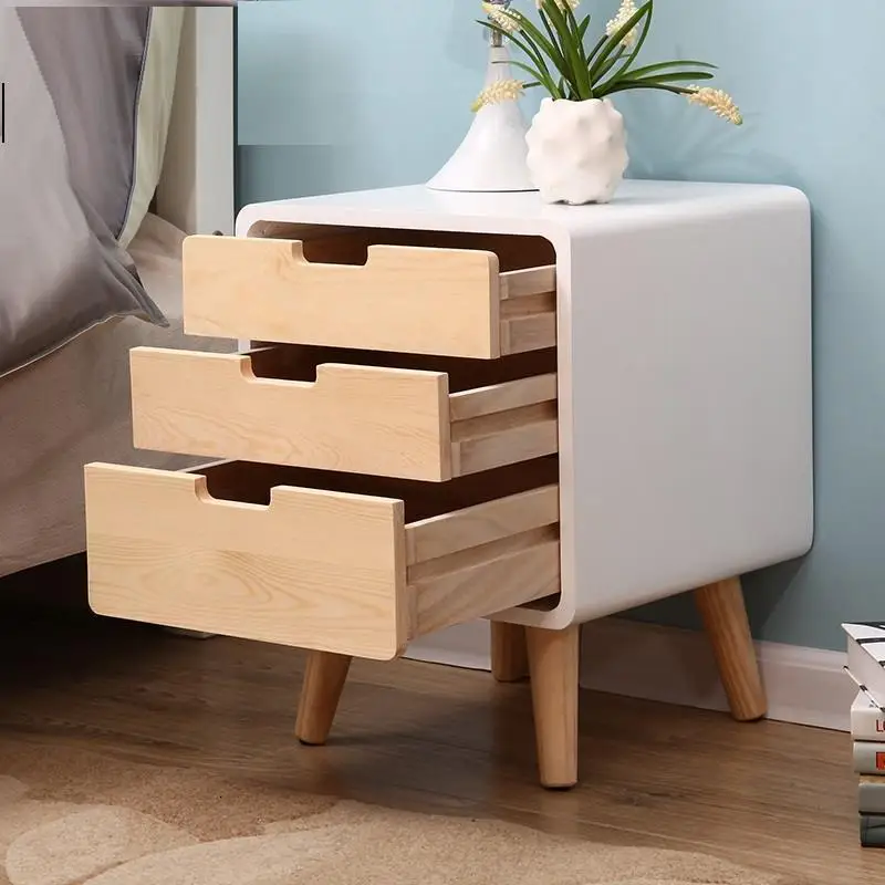 Настольная подставка Mobilya Night Table в скандинавском стиле европейская деревянная