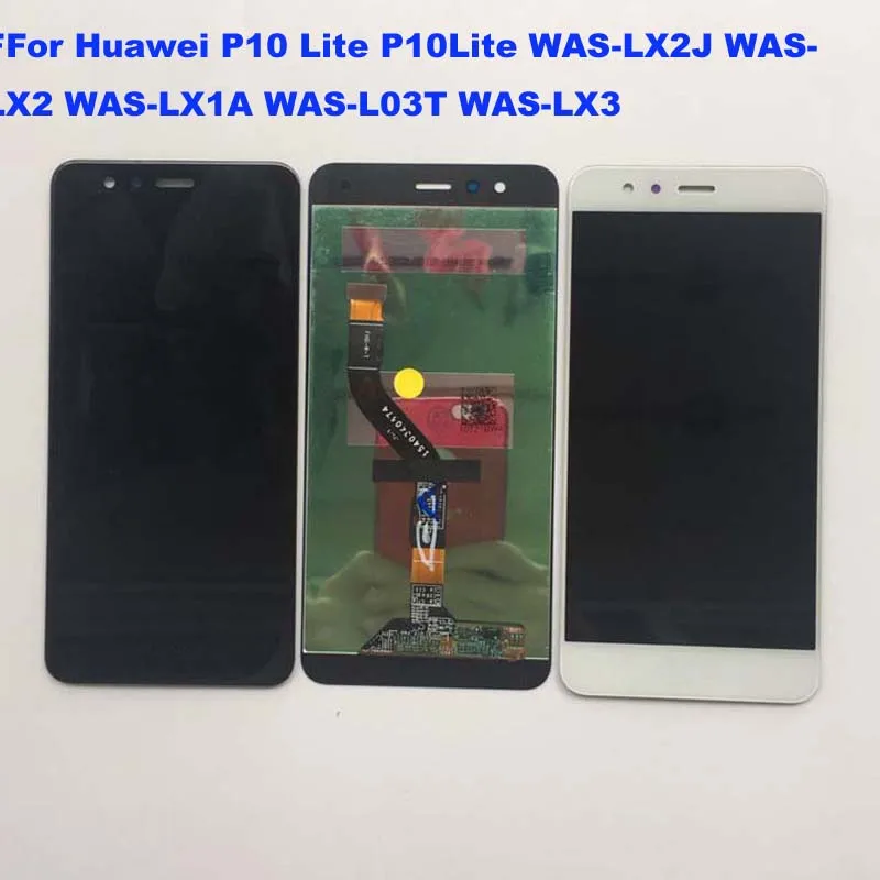 AAA для Huawei P10 Lite P10Lite WAS LX2J LX2 LX1A L03T LX3 ЖК дисплей сенсорный экран дигитайзер сборка|lcd