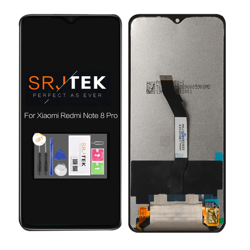 Дисплей для Xiaomi Redmi Note 8 Pro ЖК-экран дигитайзер сенсорная Замена для Redmi Note8 Pro глобальная версия Lcd