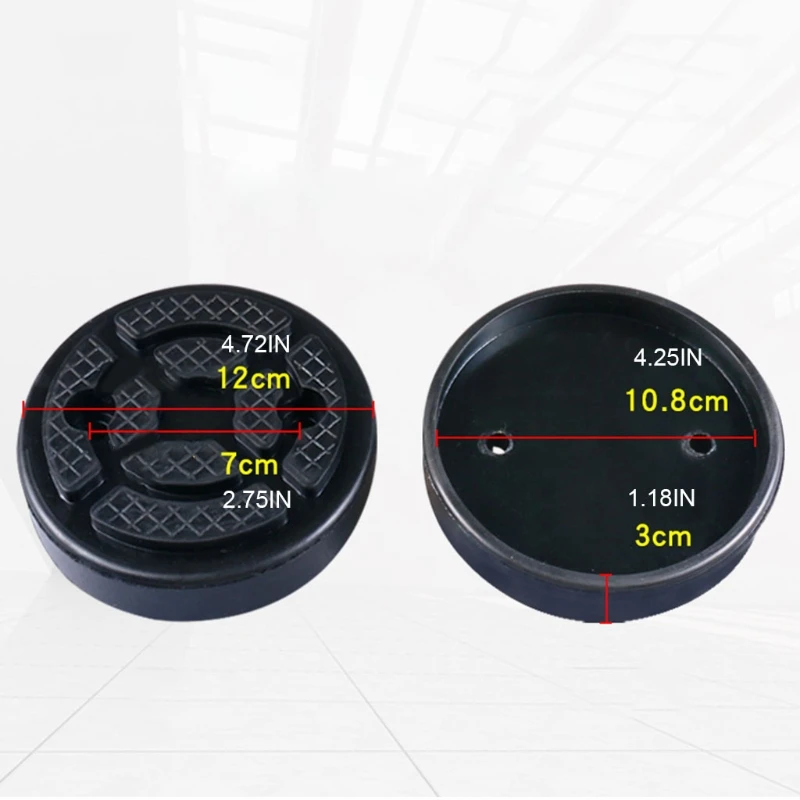 D7WD тележка домкрат адаптер подставка резиновая рамка Противоскользящий
