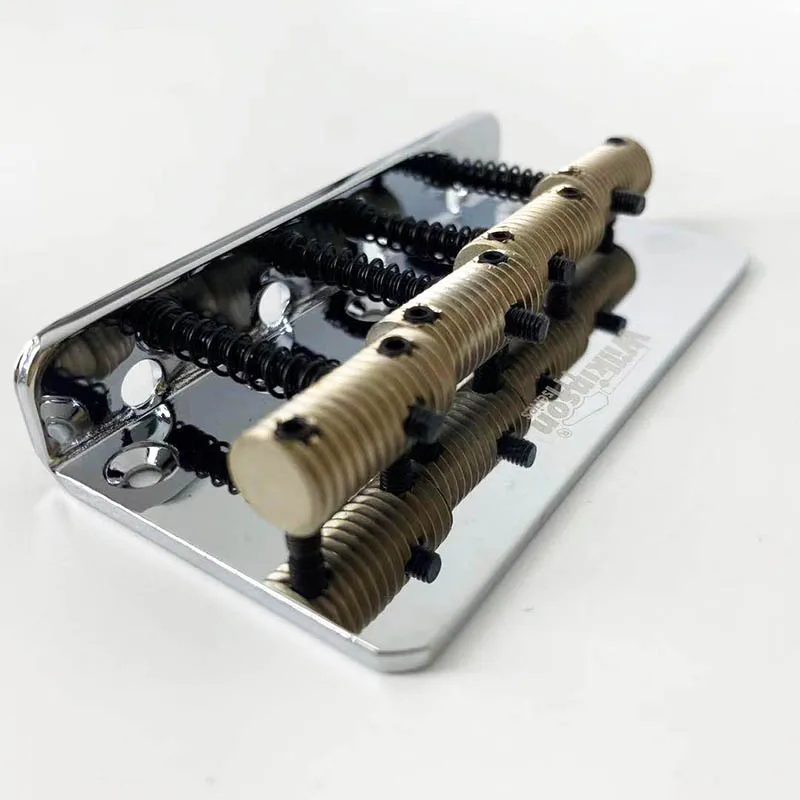 wilkinson chrome brücke gewinde stahl sättel für elektrische bass jazz gitarre free global shipping