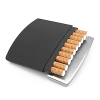 ten pens metal cigarette case portable cigarette storage box for men stainless steel mens creative cigarette boxes