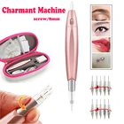 Микроблейдинг розовое золото Чарм принцесса тату-машинка полуперманентный макияж ручка для 3d вышивки подводка для глаз, бровей, губ тату