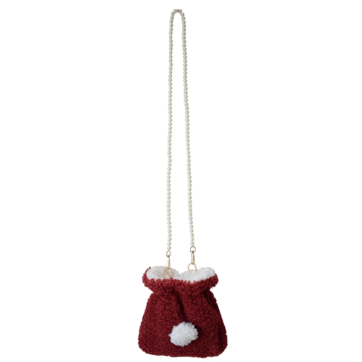 

Furry Unique Bag Original Cute Plush All-Matching Lambswool Phone Bag Mini Small Cross Body Bag Women fashionable purses