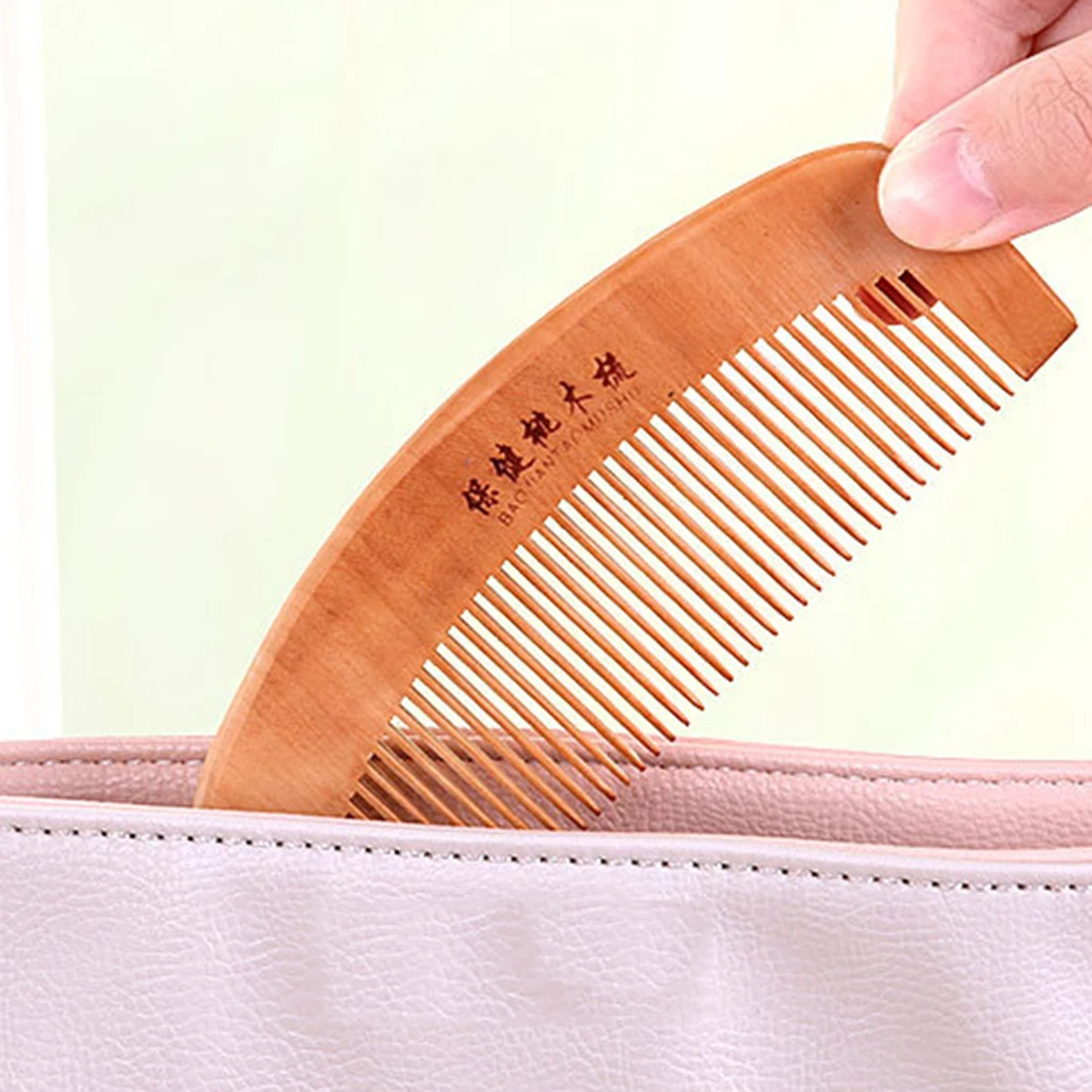 Портативная мини-расческа KemeiChinese натуральная расческа Антистатическая для