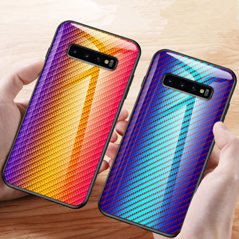 Чехол из закаленного стекла для Samsung galaxy S21 Ultra S20 Plus S20FE 5G Note 20 10 9 8 S10 S9 S8
