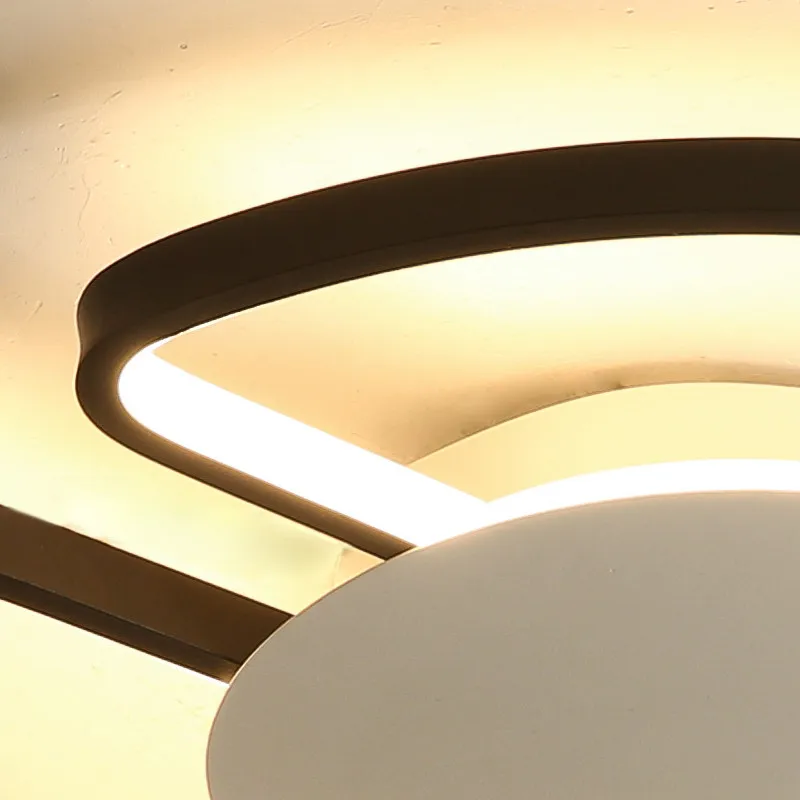 Европейский скандинавский стиль круглый светодиодный потолочный светильник для