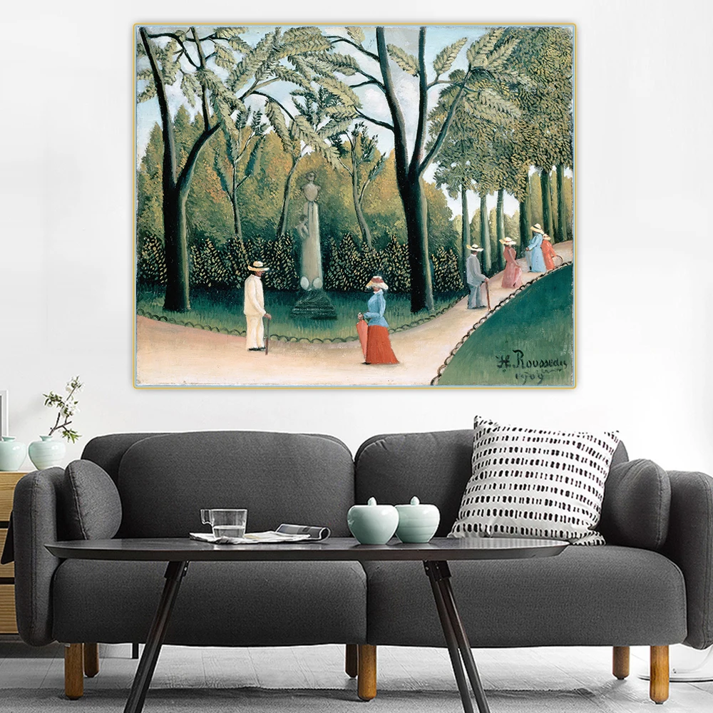 Художественная живопись на холсте Люксембург Памятник хопина | Живопись и