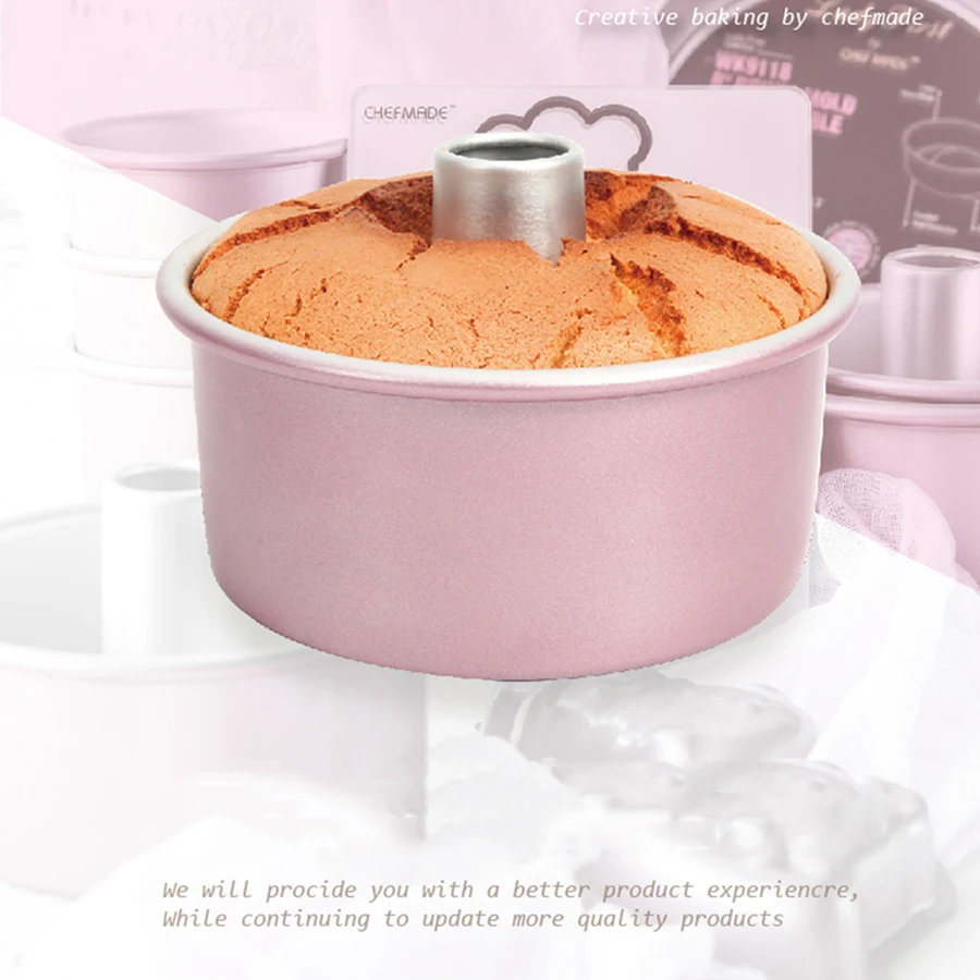 Антипригарная круглая сковорода из углеродистой стали для торта формы выпечки